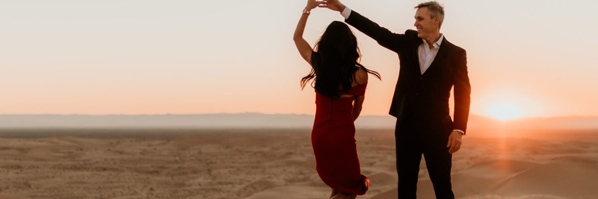 Dubai Desert Engagement Session with Joana & Mark